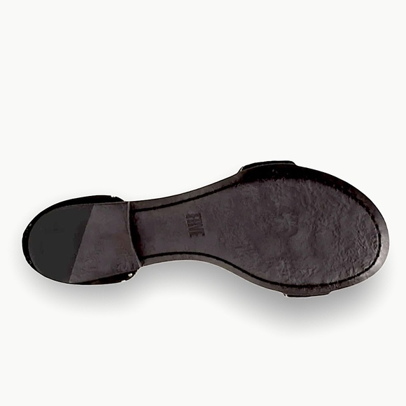 FRYE Rare Carson Zip Leather Stud Strap Sandal - Picture 6 of 11